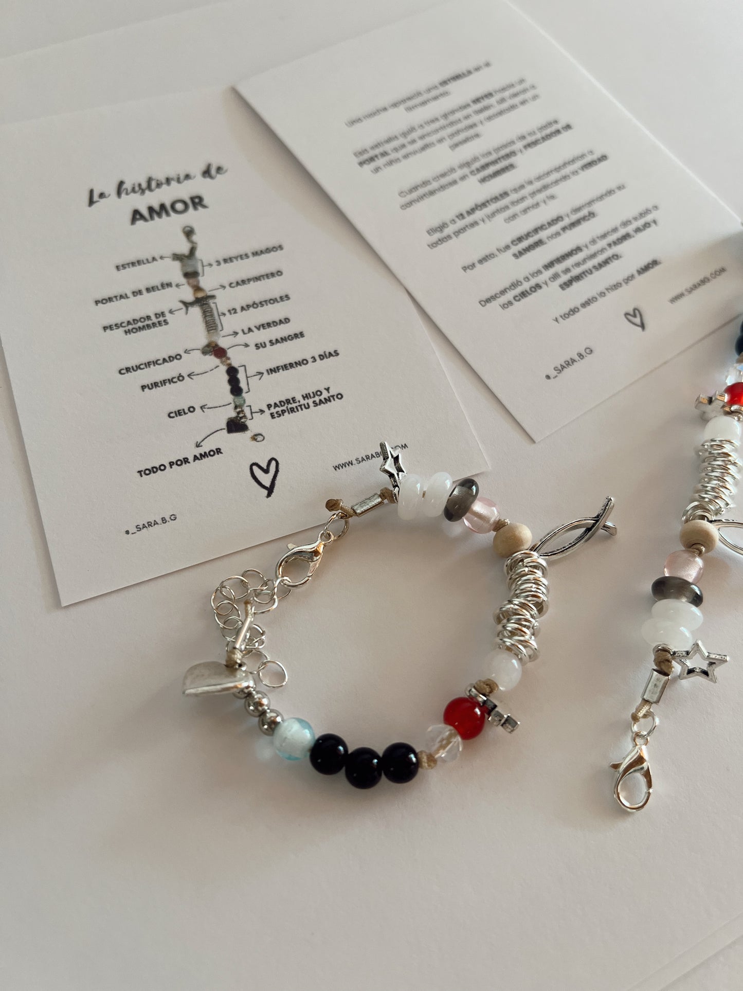 Pulsera la historia de Amor