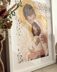 Lámina exclusiva Santa Familia de Nazaret