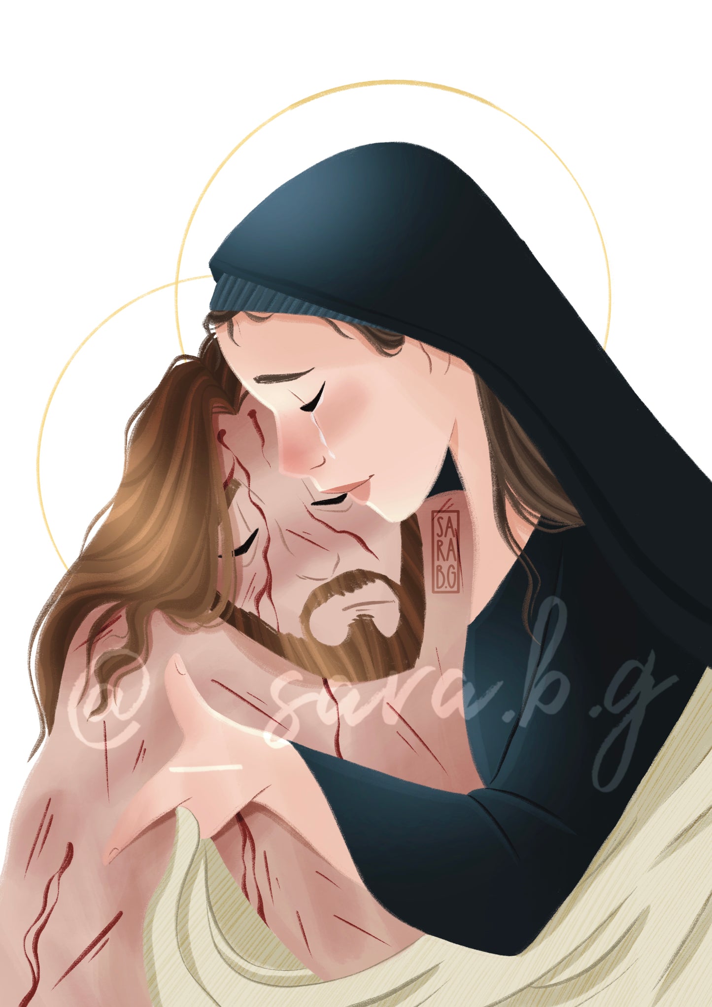 Lámina La Piedad