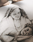 Ella durmió a Dios