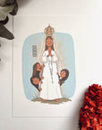Lámina Virgen de Fátima