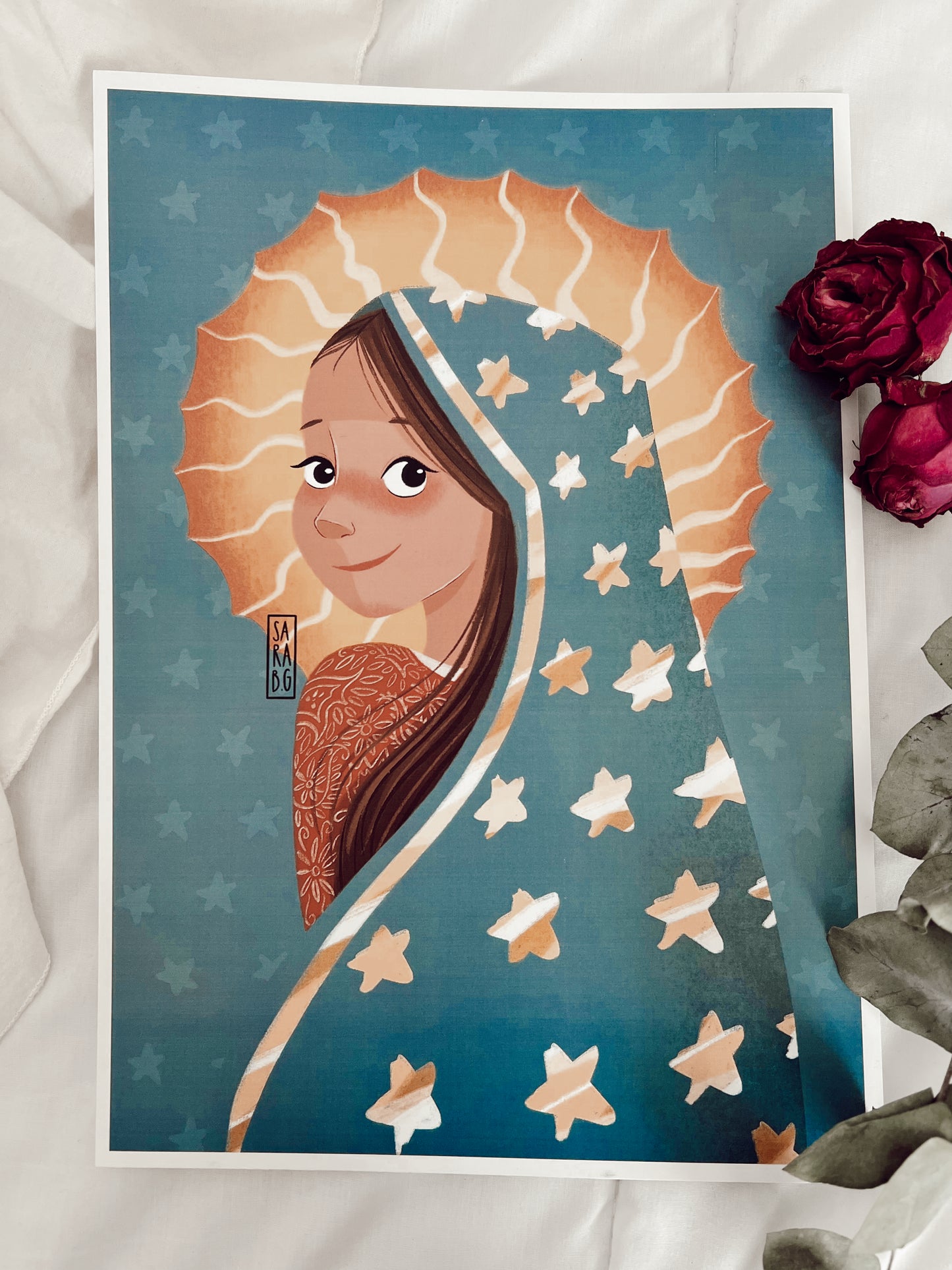 Lámina Virgen de Guadalupe