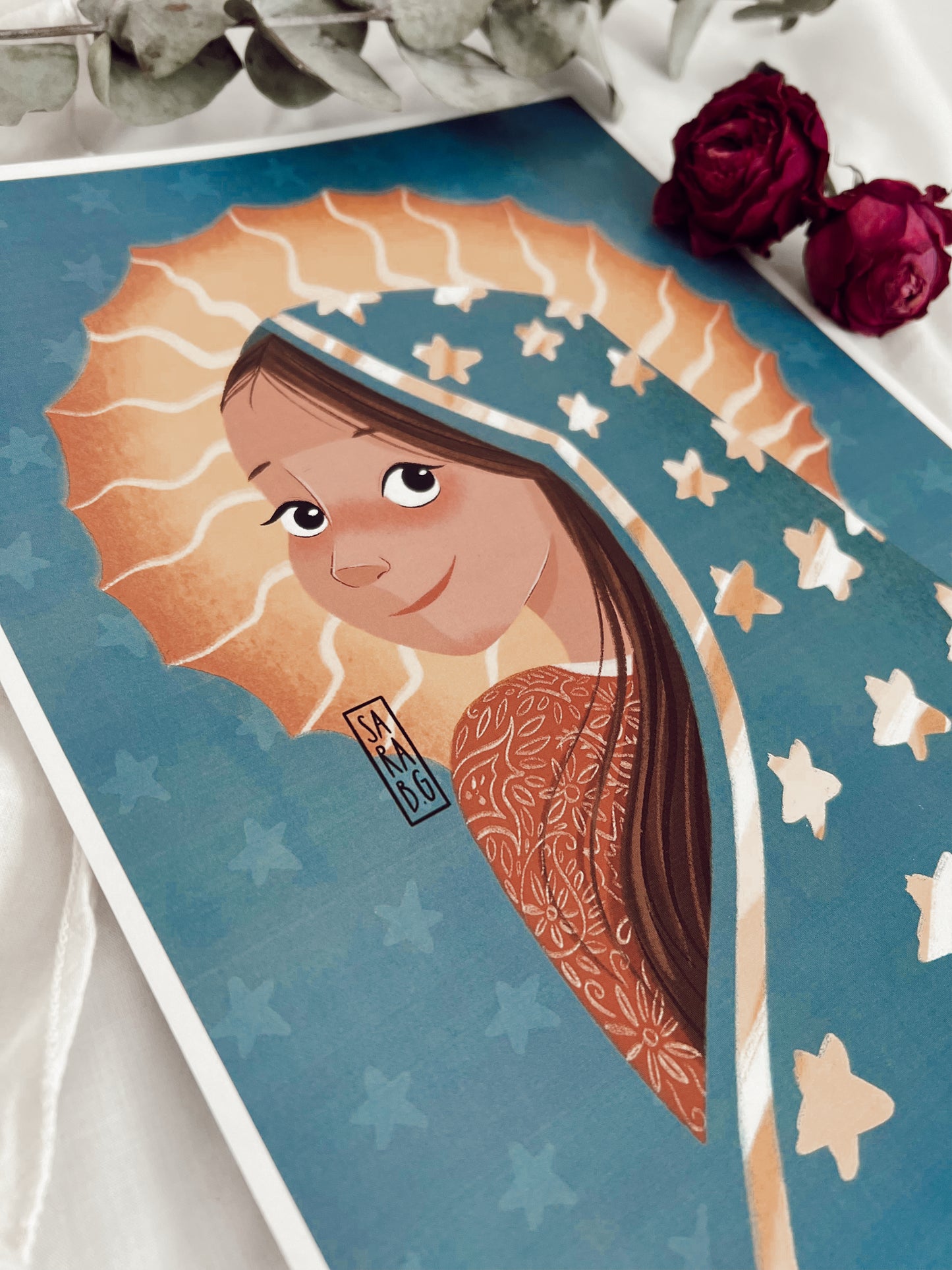 Lámina Virgen de Guadalupe