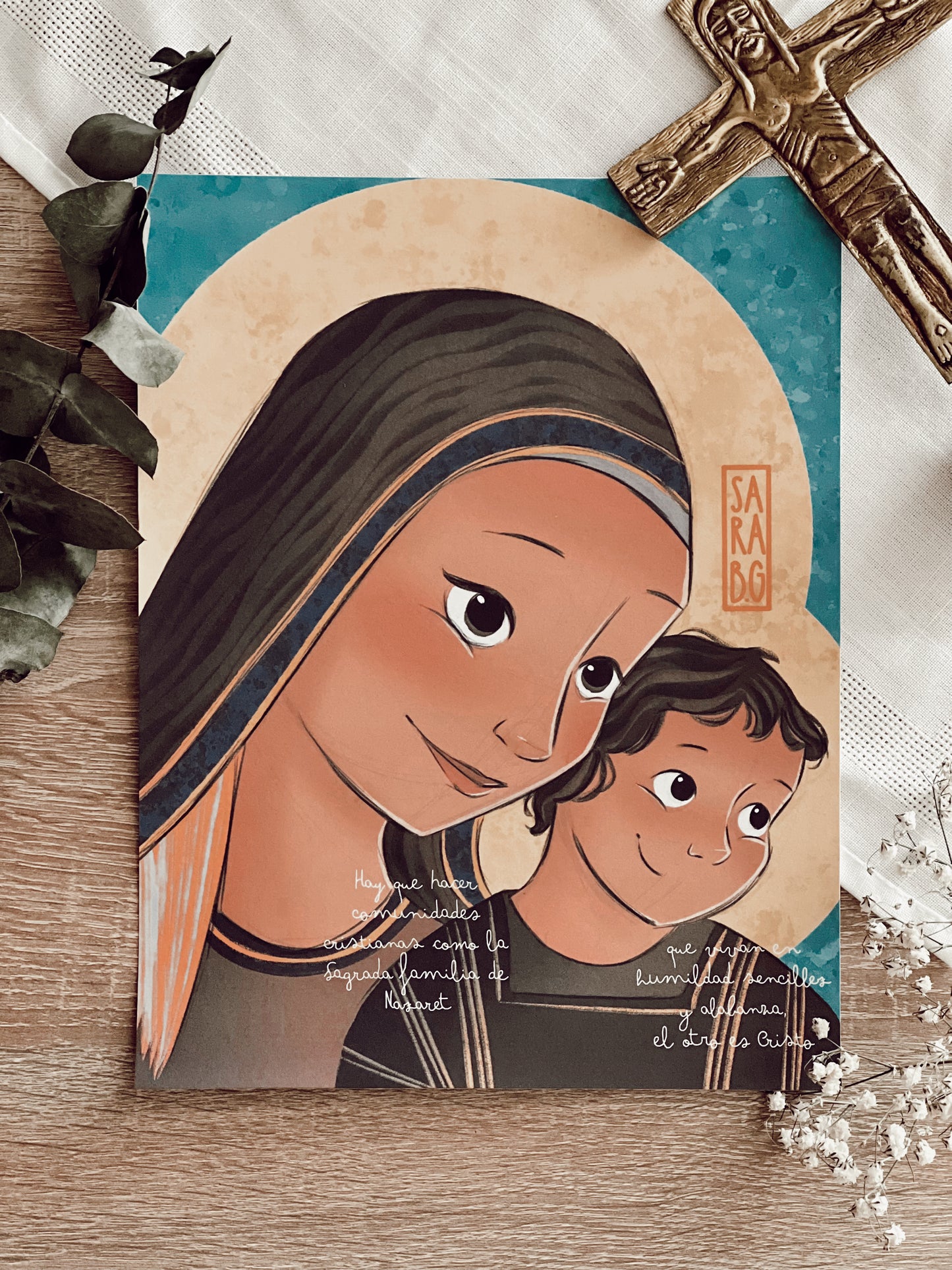 Lámina Virgen del Camino