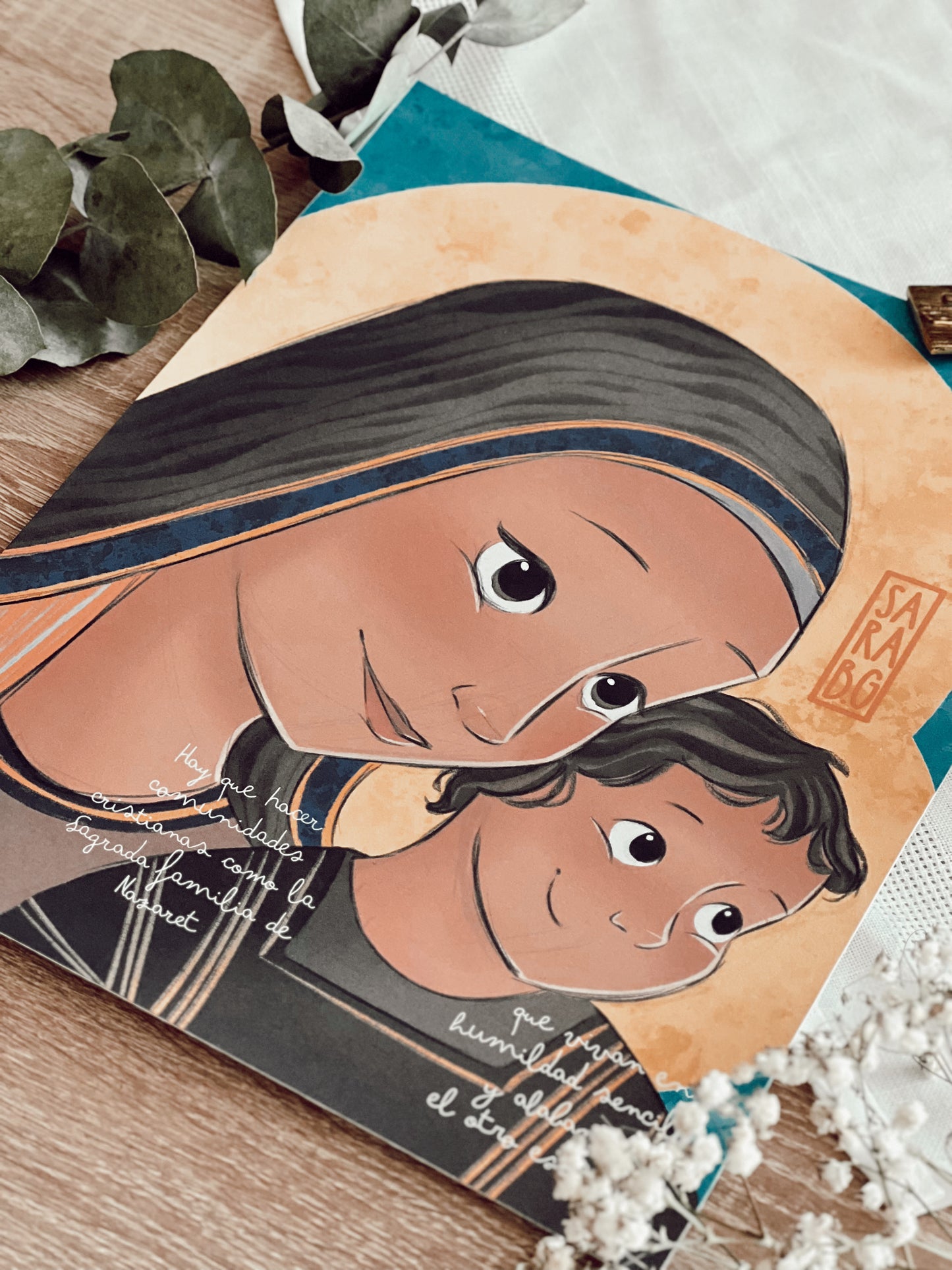 Lámina Virgen del Camino