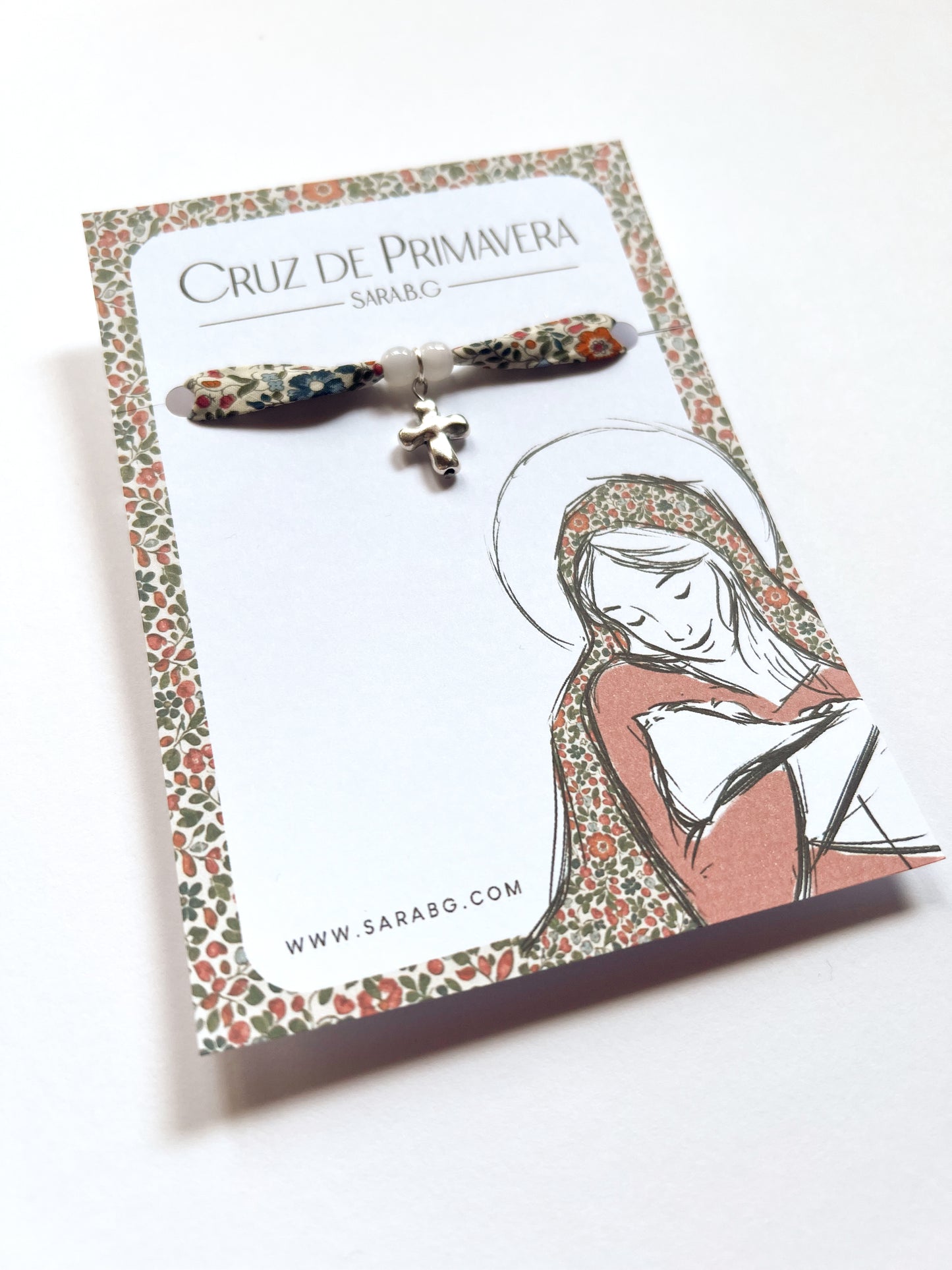Pulsera Cruz de Primavera (verde)