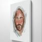 Rostro de Cristo acuarela