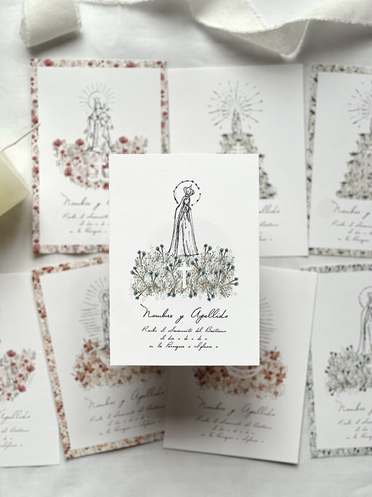 Recordatorio Virgen de Fátima