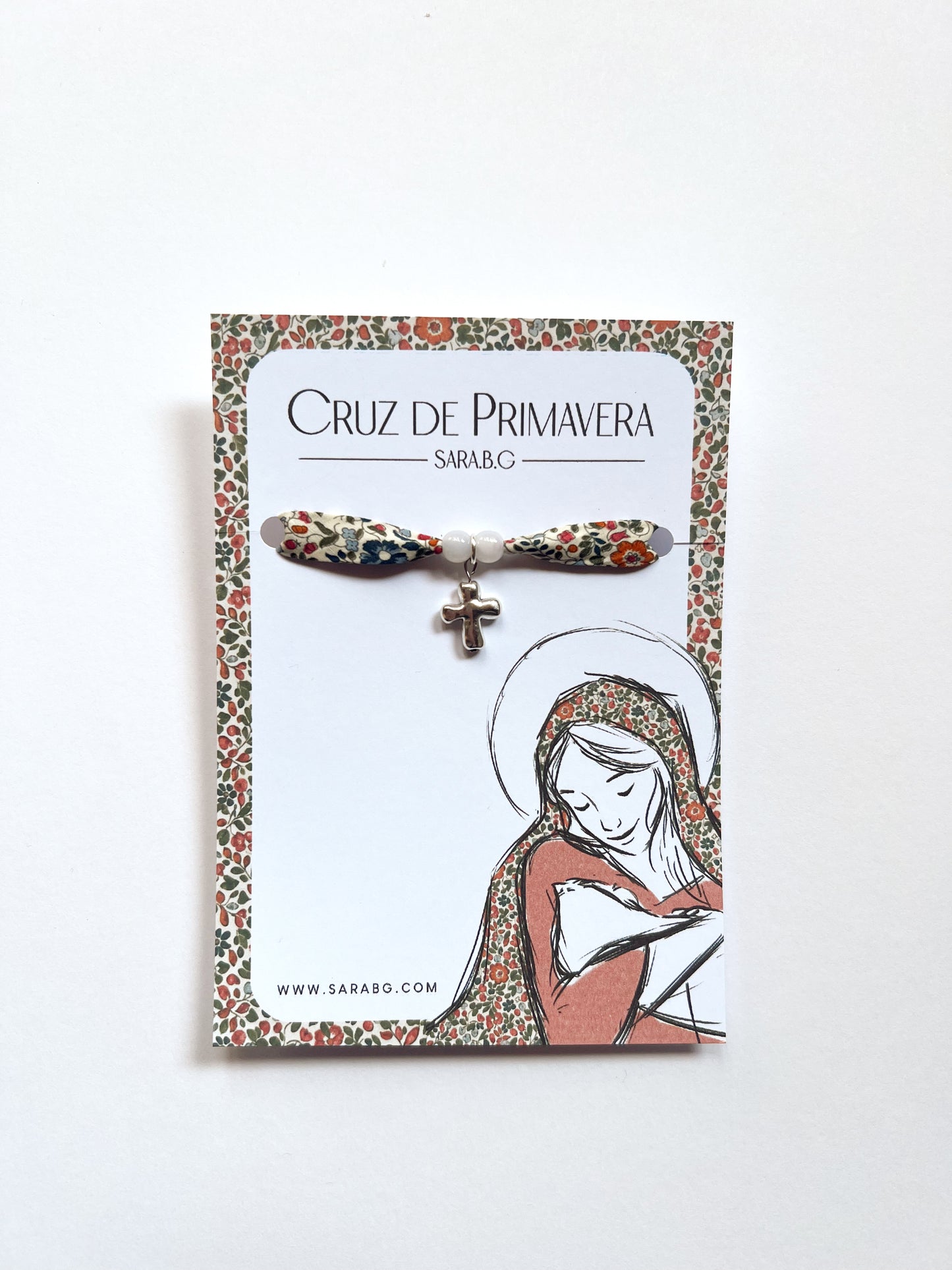 Pulsera Cruz de Primavera (verde)