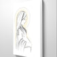Virgen en cinta