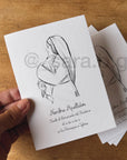 Recordatorio Boceto Virgen