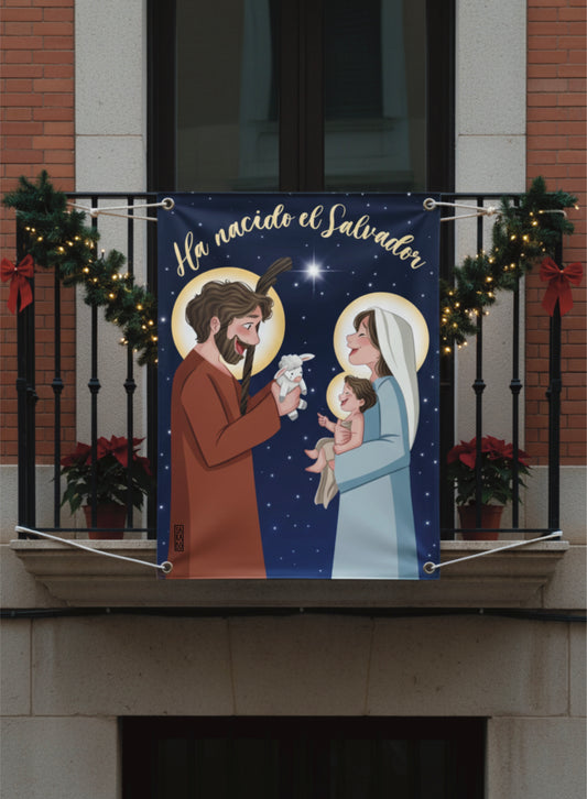 Balconera de Navidad