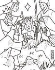 Dibujo para colorear