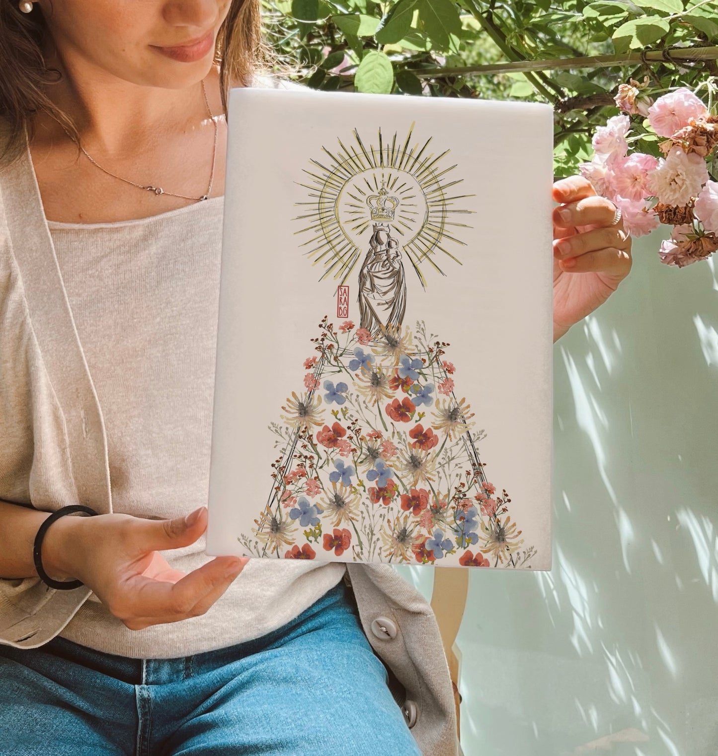 LÁMINA VIRGEN DEL PILAR