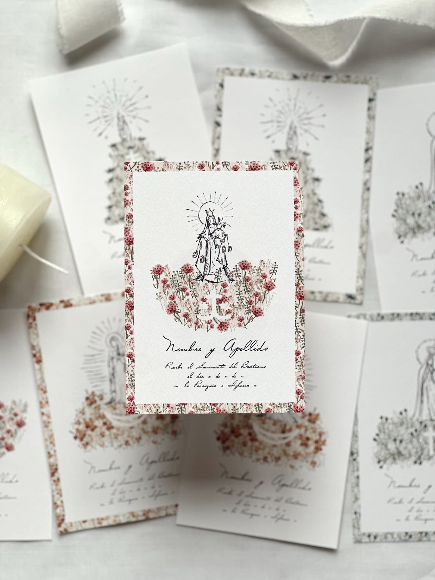 Recordatorio Virgen del Carmen