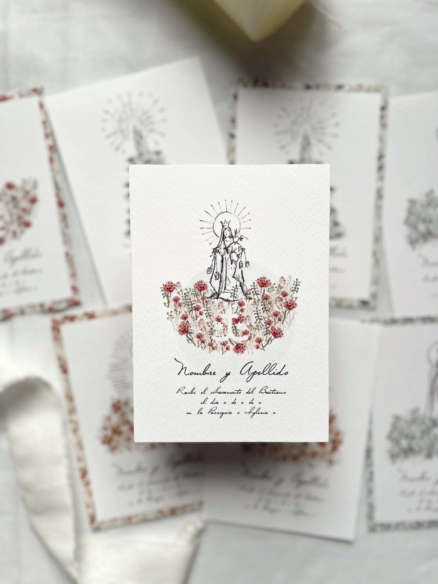 Recordatorio Virgen del Carmen