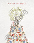 LÁMINA VIRGEN DEL PILAR
