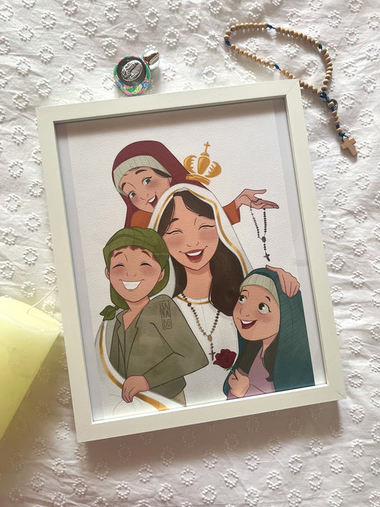 Fátima y los pastorcitos