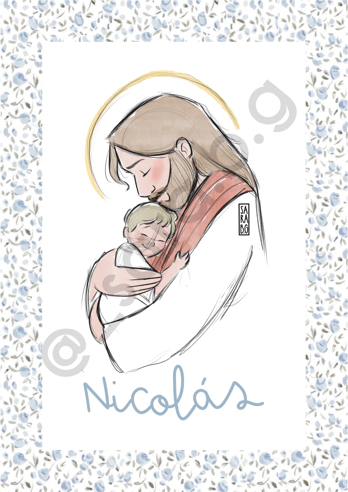 Jesús personalizable