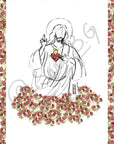 Lámina Sagrado Corazón de Jesús