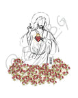 Lámina Sagrado Corazón de Jesús