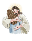 Lámina El abrazo de Cristo