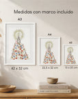 LÁMINA VIRGEN DEL PILAR