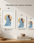 Lámina la felicidad de María