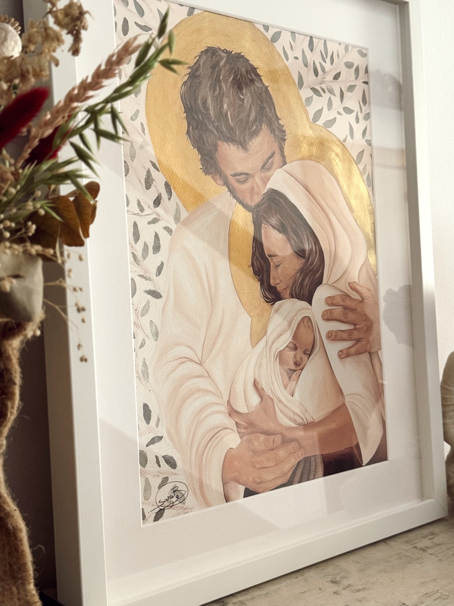 LÁMINA EXCLUSIVA SANTA FAMILIA DE NAZARET