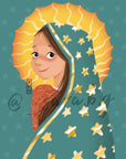 Lámina Virgen de Guadalupe