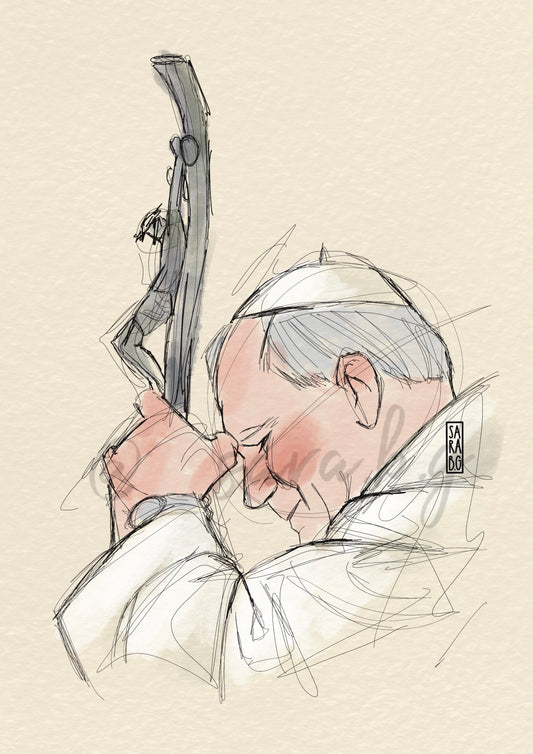 Lámina Juan Pablo II