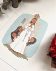 Lámina Virgen de Fátima